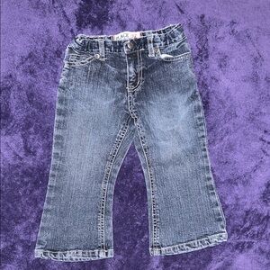 Girl Baby/Toddler jeans with hearts on back